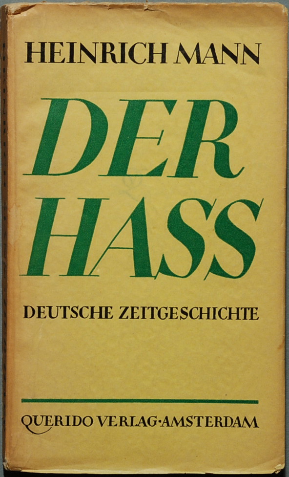 Cover: Der Hass