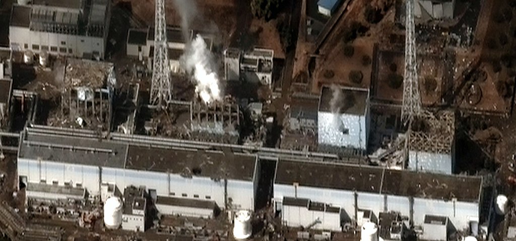 Atomkraftwerk Fukushima nach der Expolosion